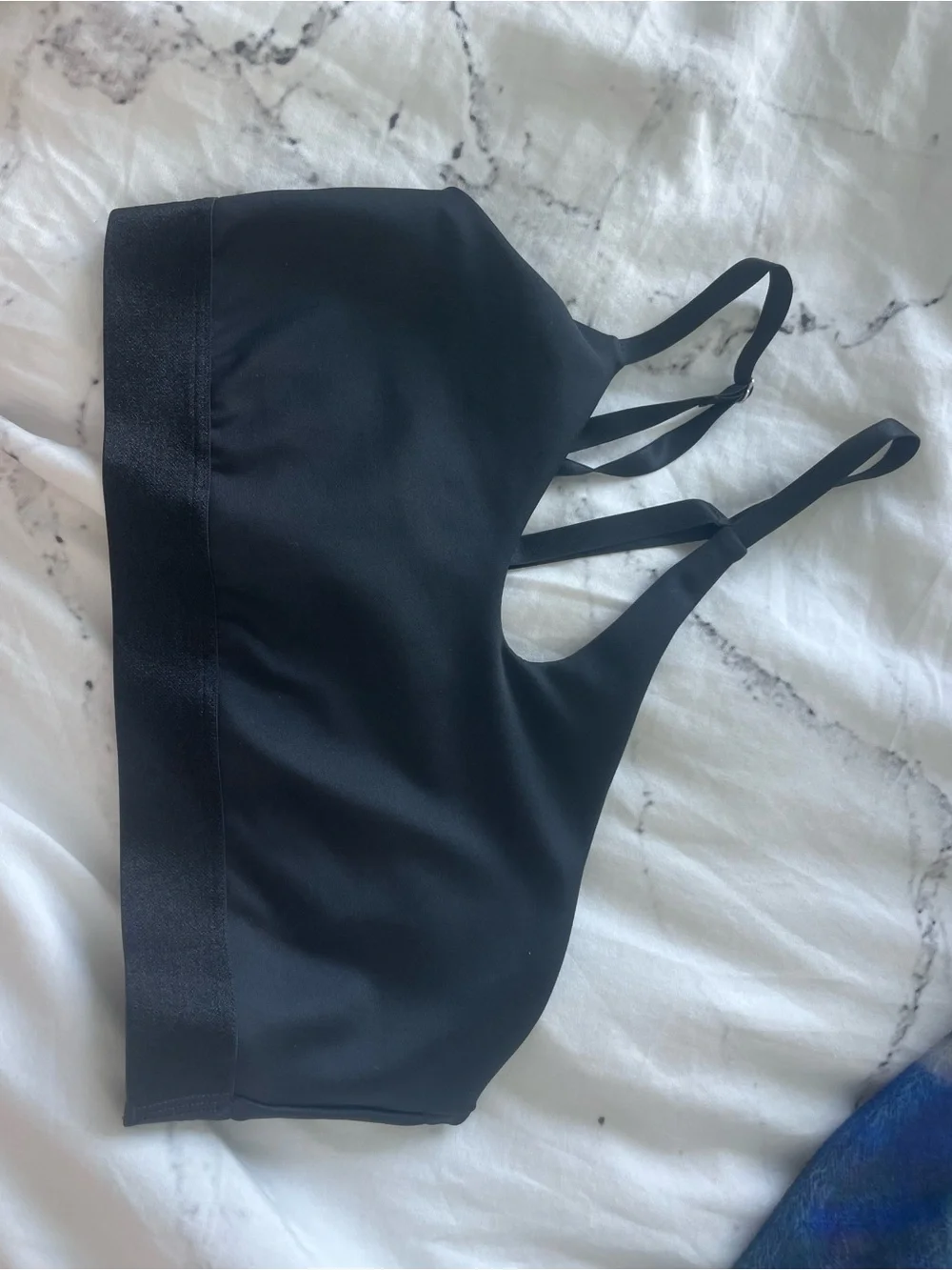 ALO Yoga Black Seamless Sports Bra